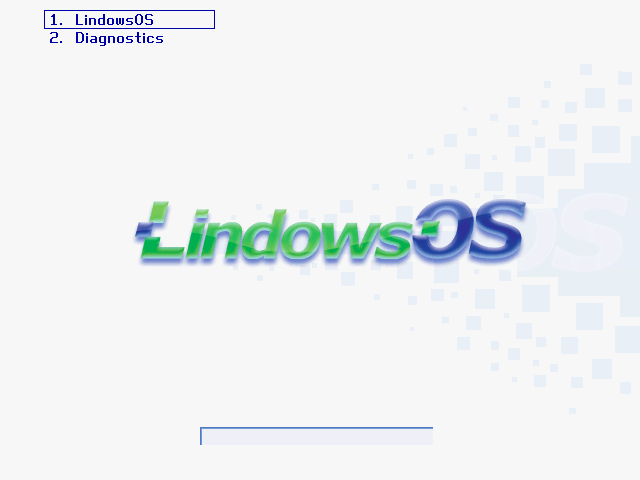 Lindows boot screen
