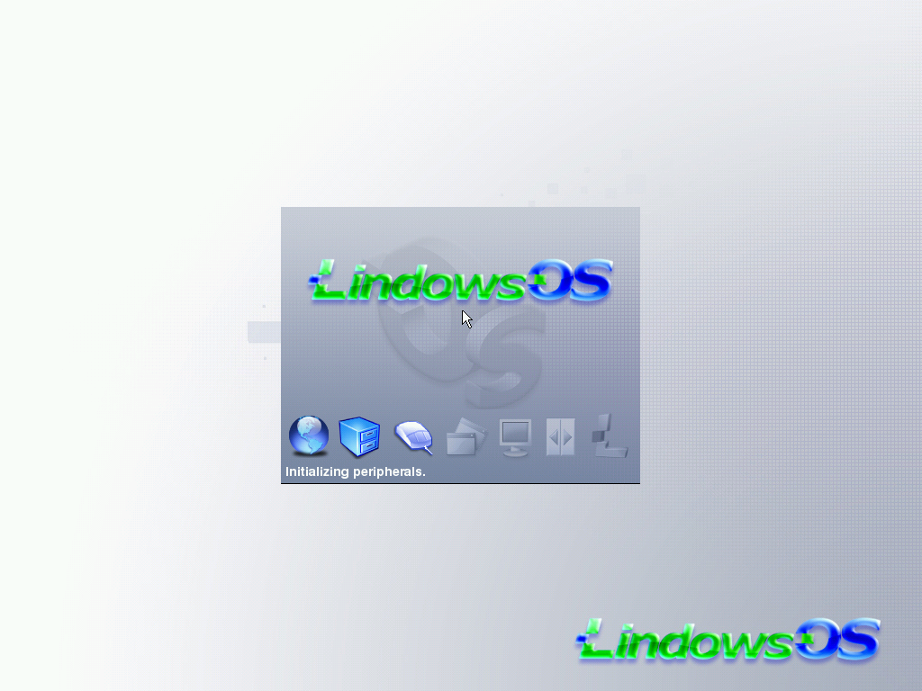 Lindows KDE splash screen
