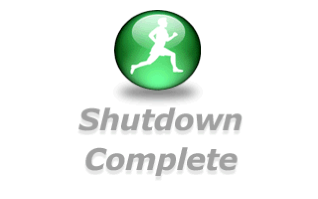 Lindows shutdown screen