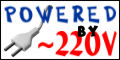 Powered by 220V